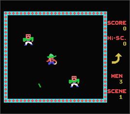 In game image of Boomerang on the MSX.