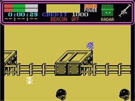 In game image of Colony on the MSX.