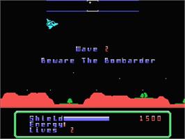 In game image of Desolator on the MSX.