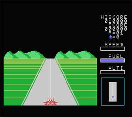 In game image of Eagle Fighter on the MSX.