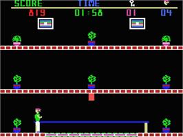 In game image of Heist on the MSX.