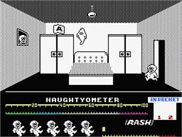 In game image of Jack the Nipper on the MSX.