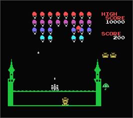 In game image of King & Balloon on the MSX.