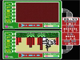 In game image of Spy vs. Spy II: The Island Caper on the MSX.