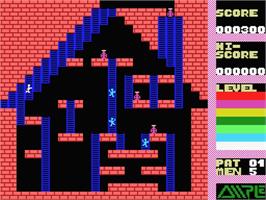 In game image of Super Drinker on the MSX.