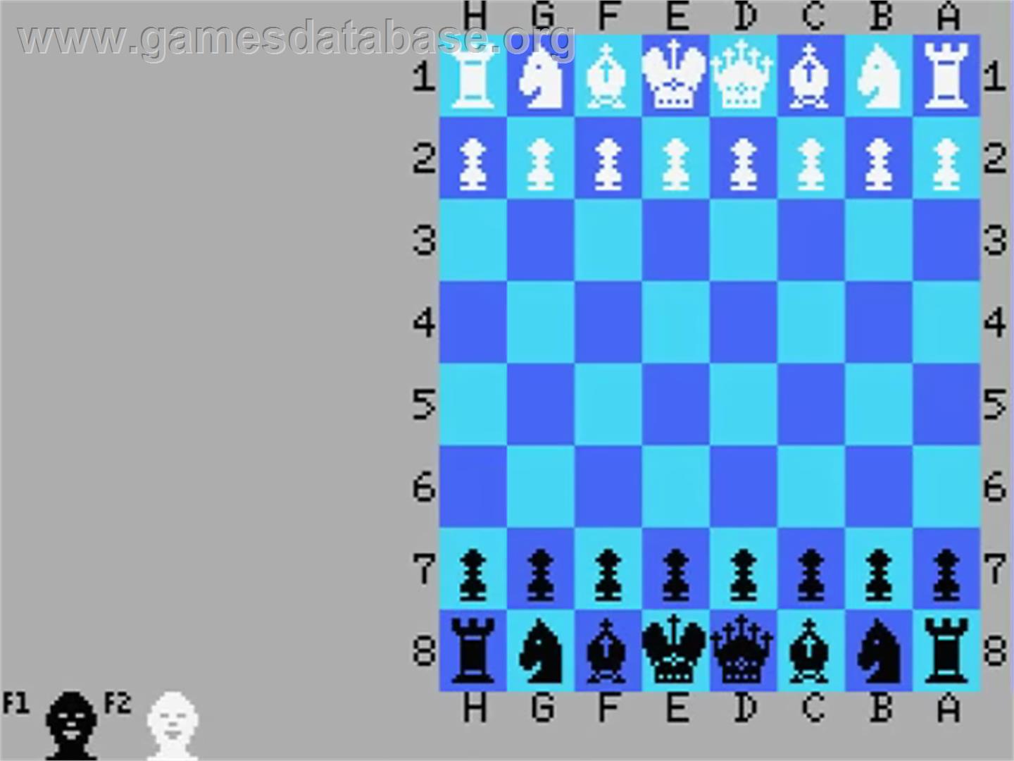 Master Chess - MSX - Artwork - In Game