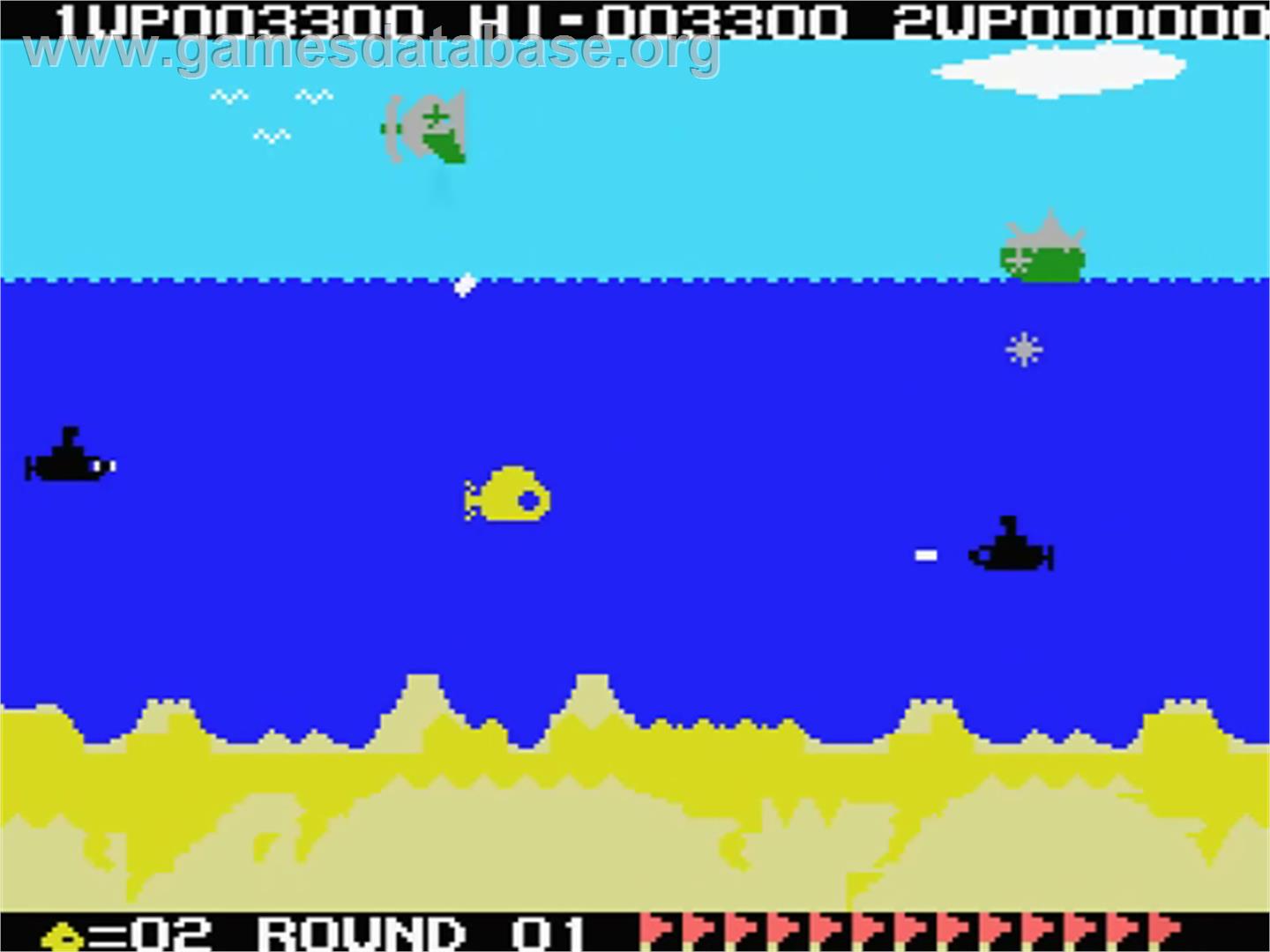 Yellow Submarine - MSX - Artwork - In Game