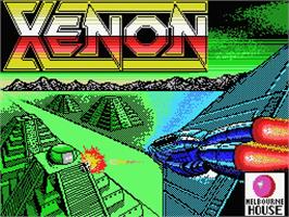 Title screen of Xenon on the MSX.