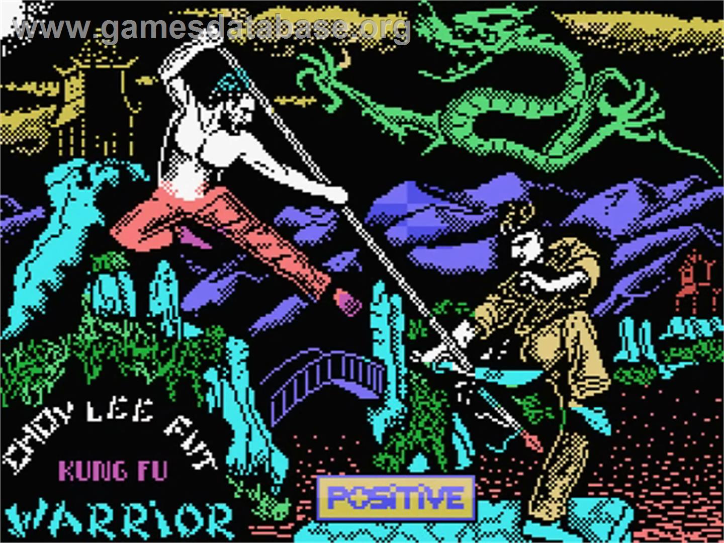 Choy-Lee-Fut Kung-Fu Warrior - MSX - Artwork - Title Screen