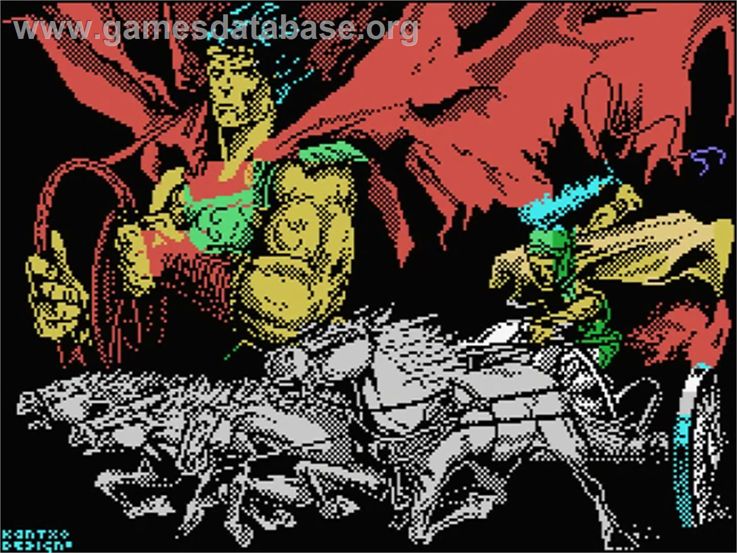 Coliseum - MSX - Artwork - Title Screen