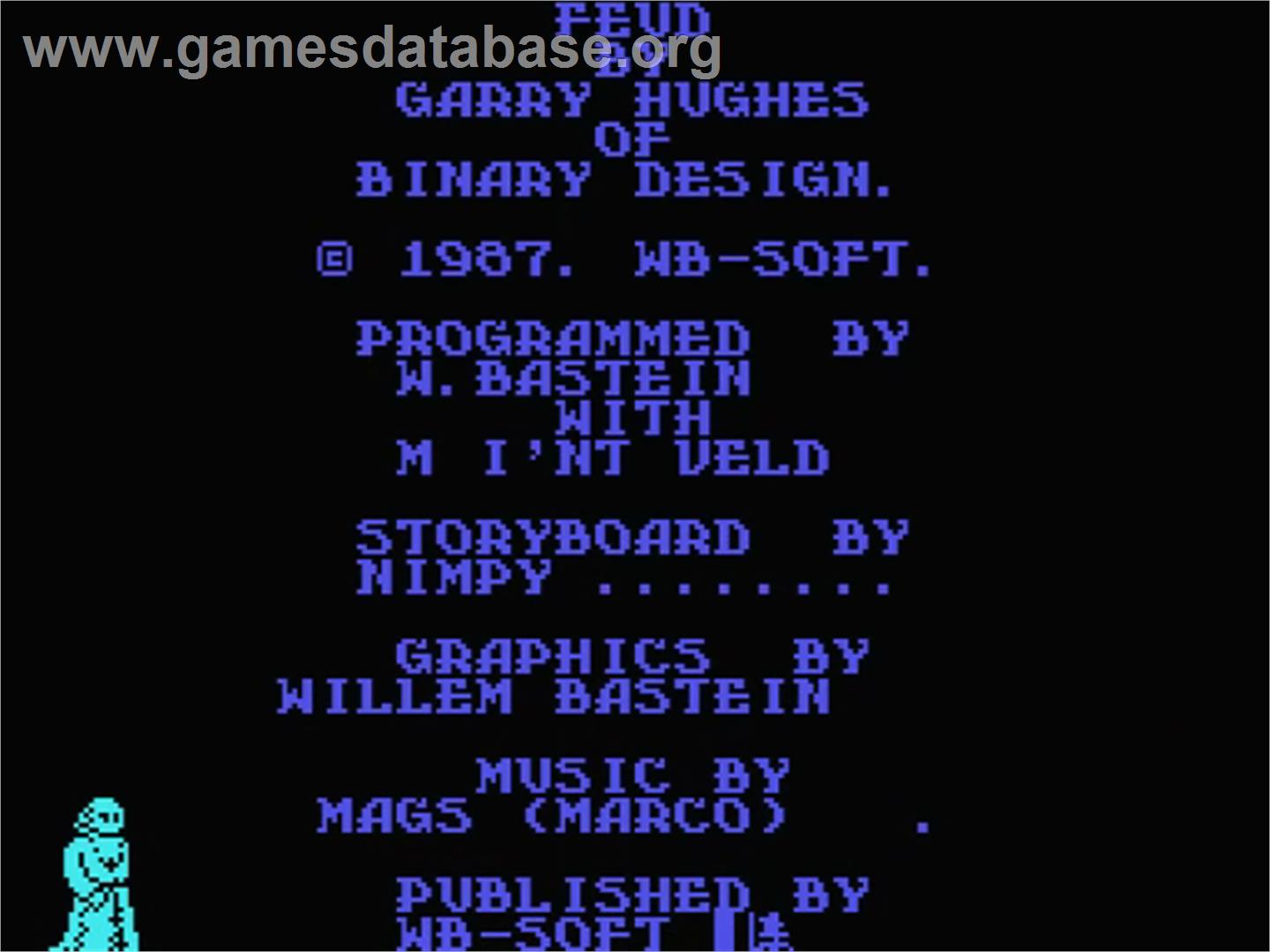 Feud - MSX - Artwork - Title Screen