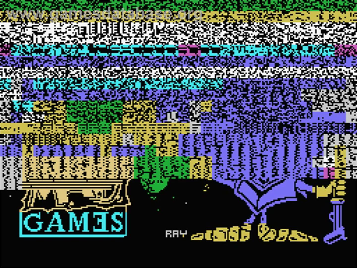 Knight Tyme - MSX - Artwork - Title Screen