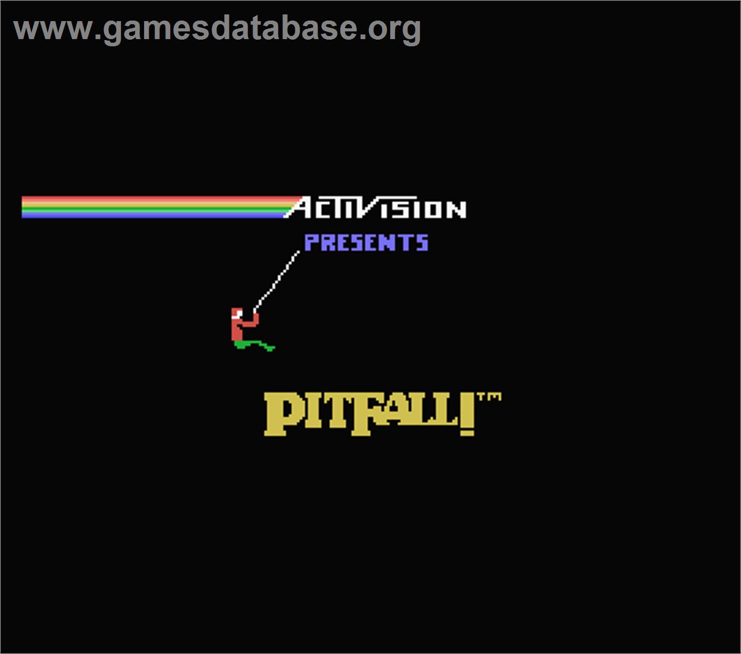 Pitfall - MSX - Artwork - Title Screen
