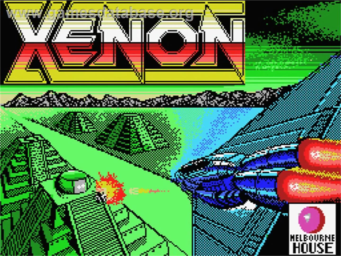Xenon - MSX - Artwork - Title Screen