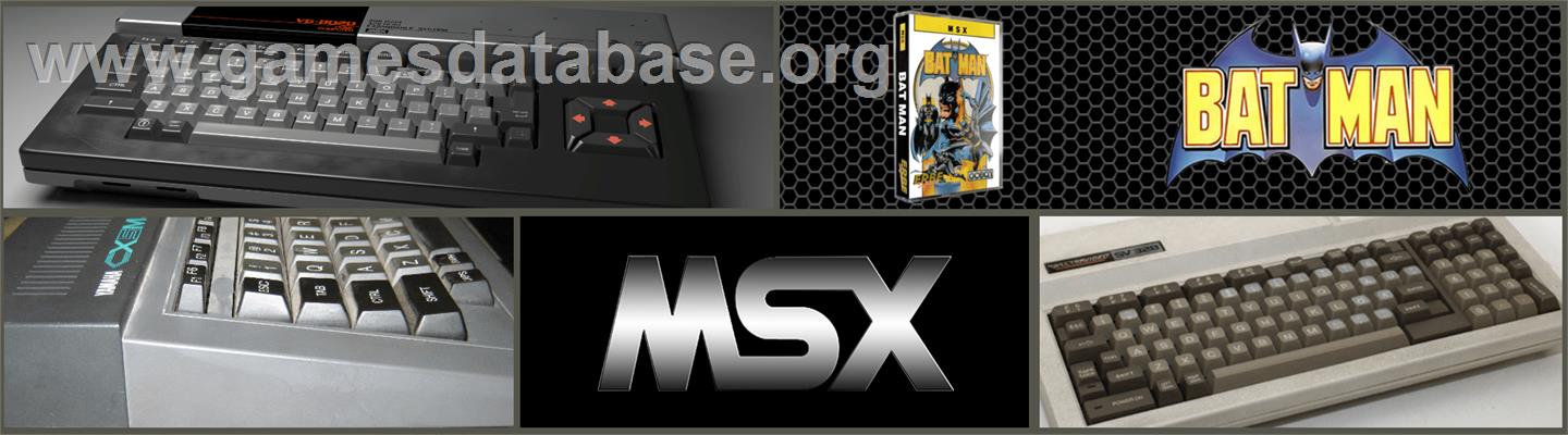 Batman: The Movie - MSX 2 - Artwork - Marquee