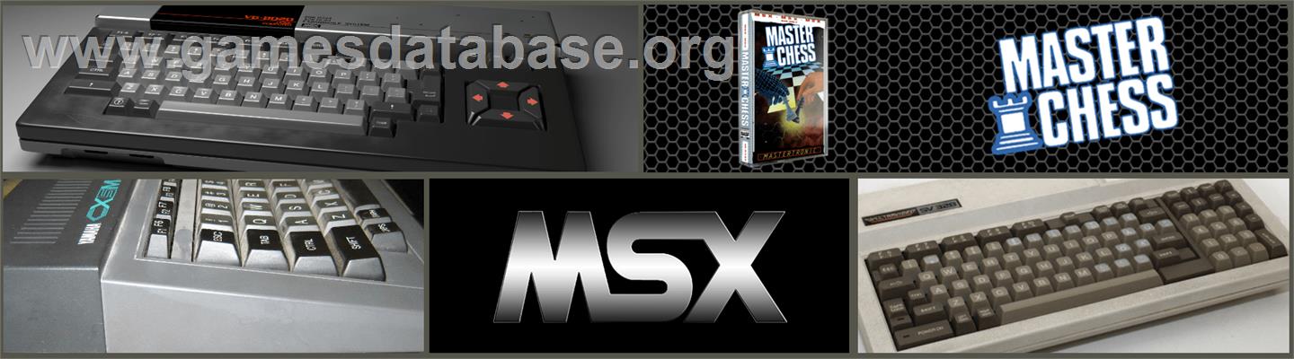 Master Chess - MSX 2 - Artwork - Marquee