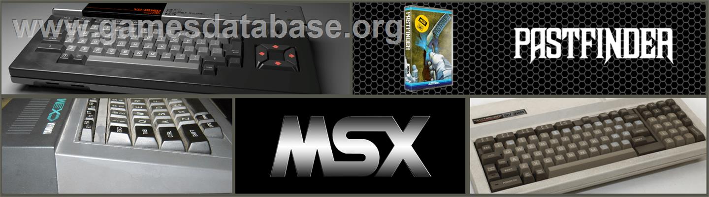 Pastfinder - MSX 2 - Artwork - Marquee