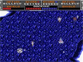 In game image of Laydock 2: Last Attack on the MSX 2.