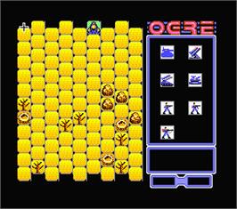 In game image of Ogre on the MSX 2.