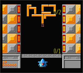 In game image of Quarth on the MSX 2.