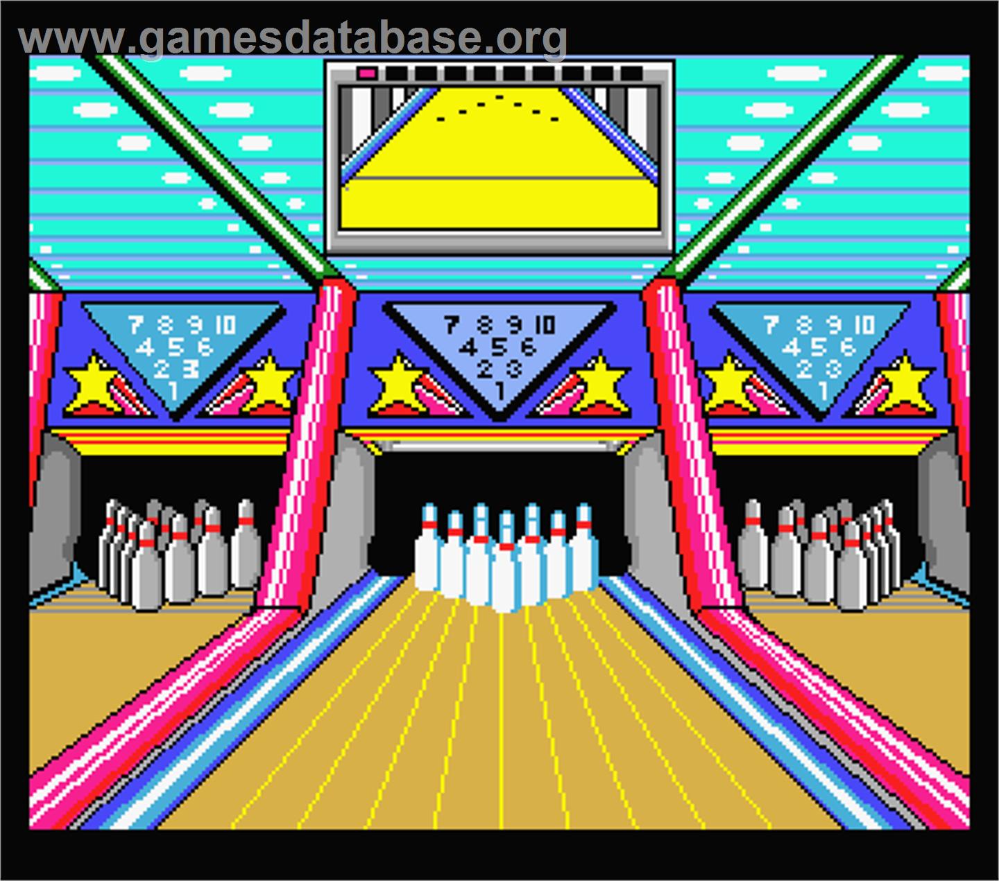 Dynamite Bowl - MSX 2 - Artwork - In Game