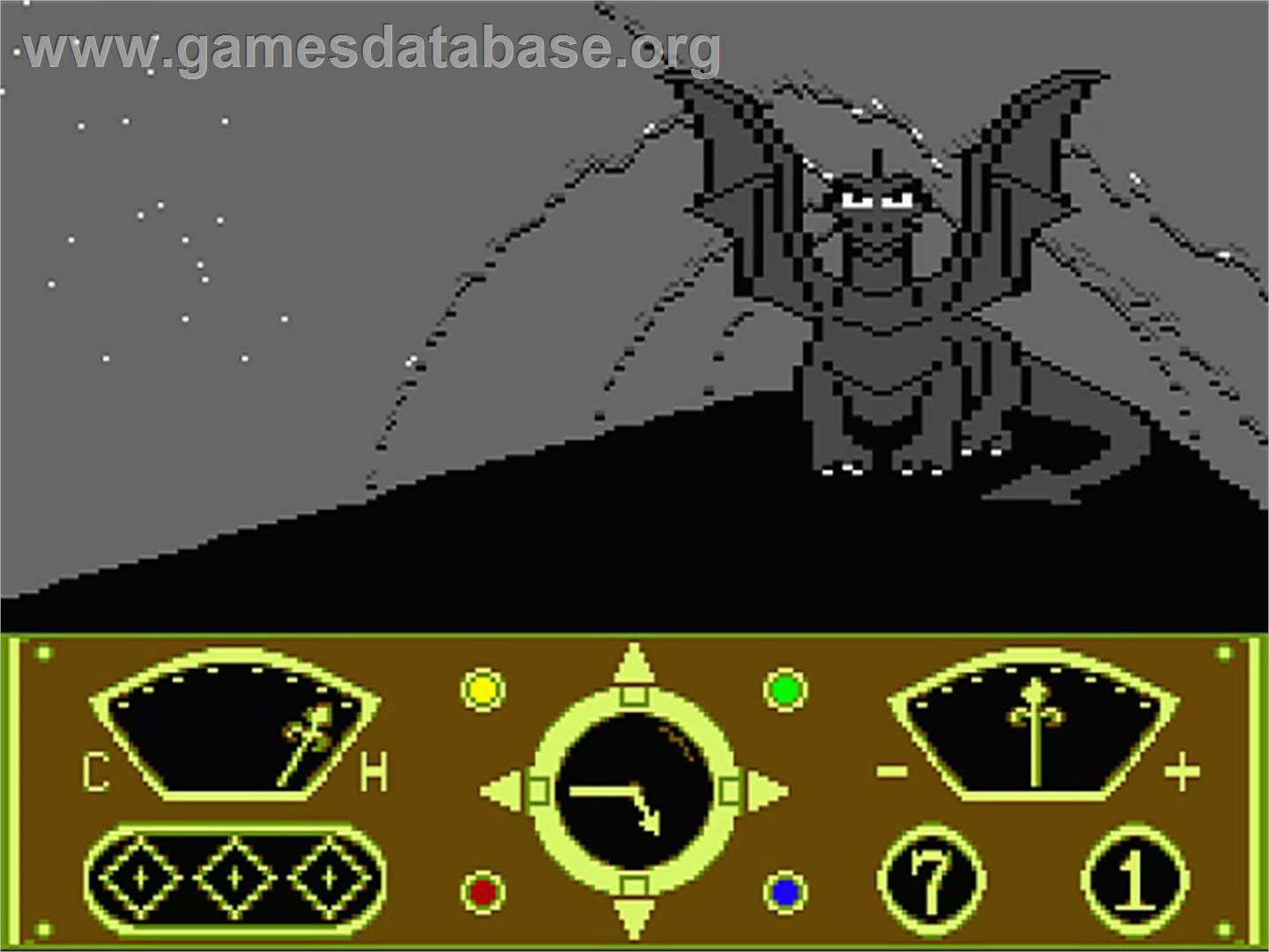 Eidolon - MSX 2 - Artwork - In Game
