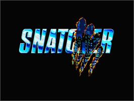 Title screen of Snatcher on the MSX 2.