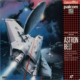 Box cover for Astron Belt on the MSX Laserdisc.