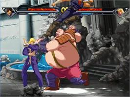 In game image of Hokuto no Ken on the MUGEN.