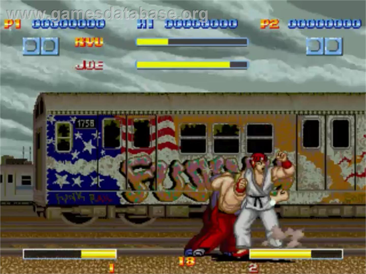 Street Fighter 1 - Champion Edition - MUGEN - Artwork - In Game