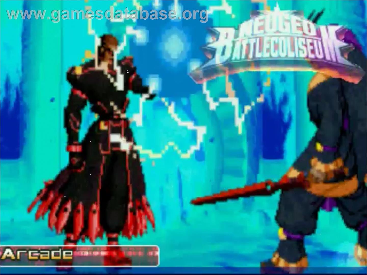 Neo Geo Battle Coliseum - MUGEN - Artwork - Title Screen