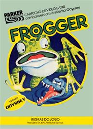 Box cover for Frogger on the Magnavox Odyssey 2.