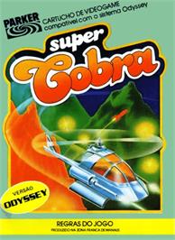 Box cover for Super Cobra on the Magnavox Odyssey 2.