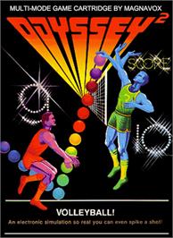 Box cover for Volleyball! on the Magnavox Odyssey 2.