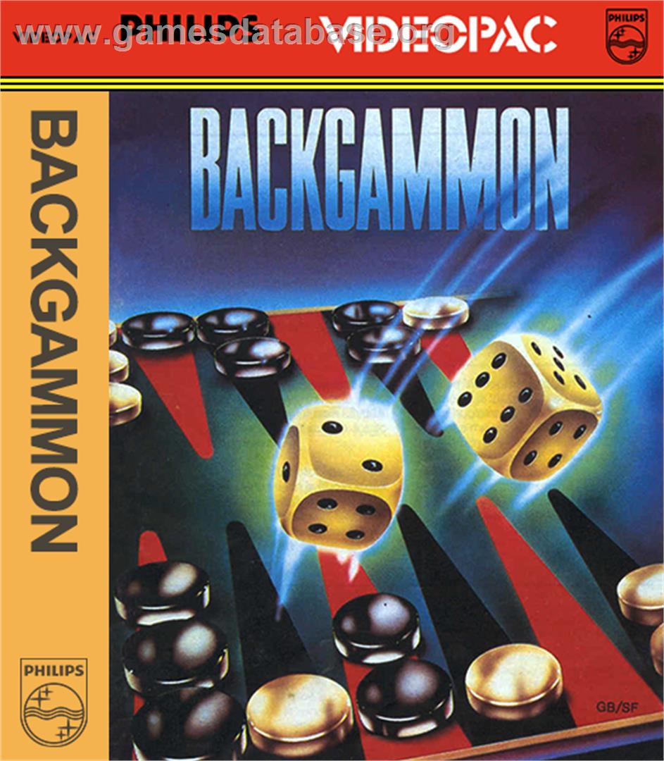 Backgammon - Magnavox Odyssey 2 - Artwork - Box