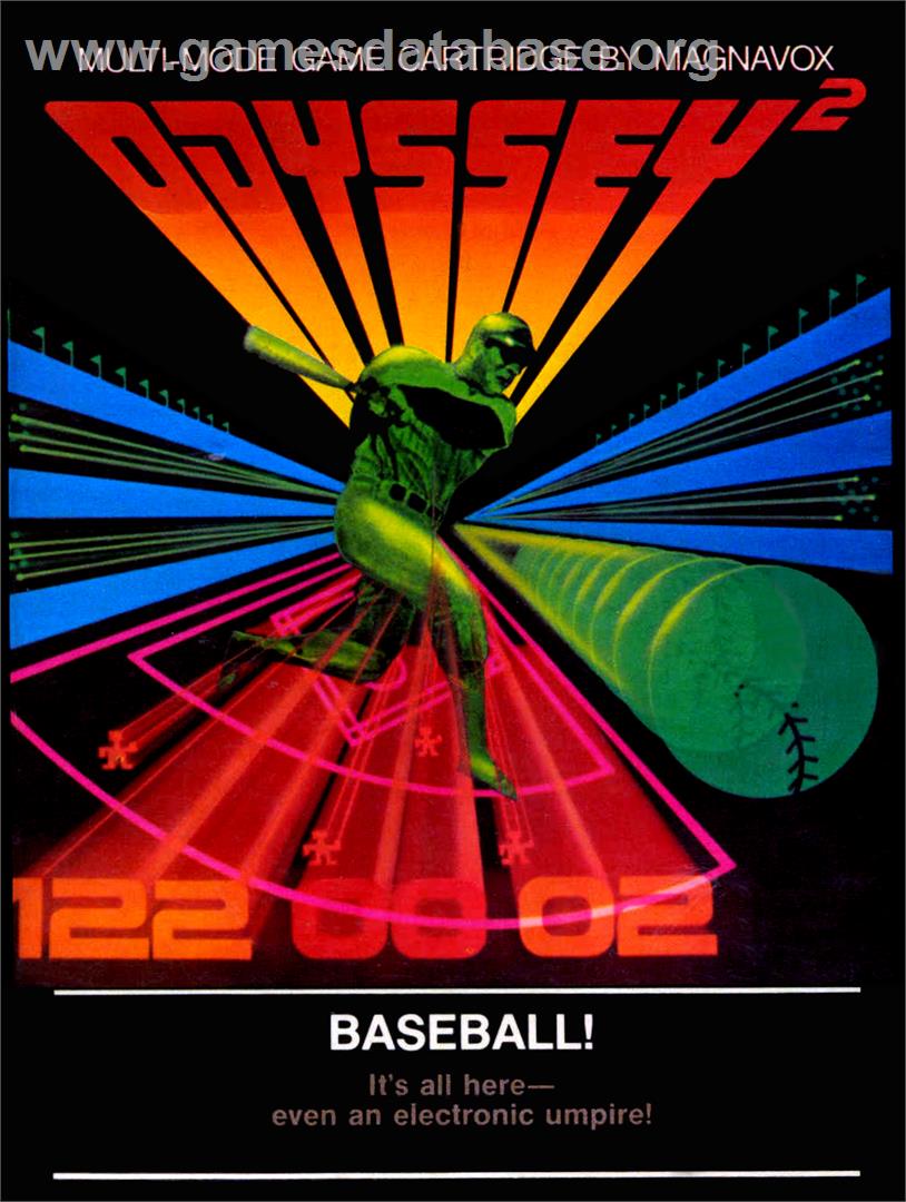 Baseball! - Magnavox Odyssey 2 - Artwork - Box