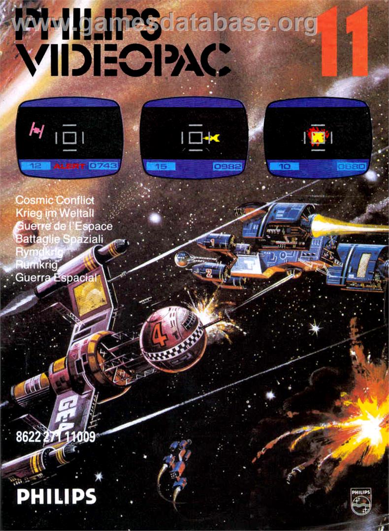 Cosmic Conflict! - Magnavox Odyssey 2 - Artwork - Box