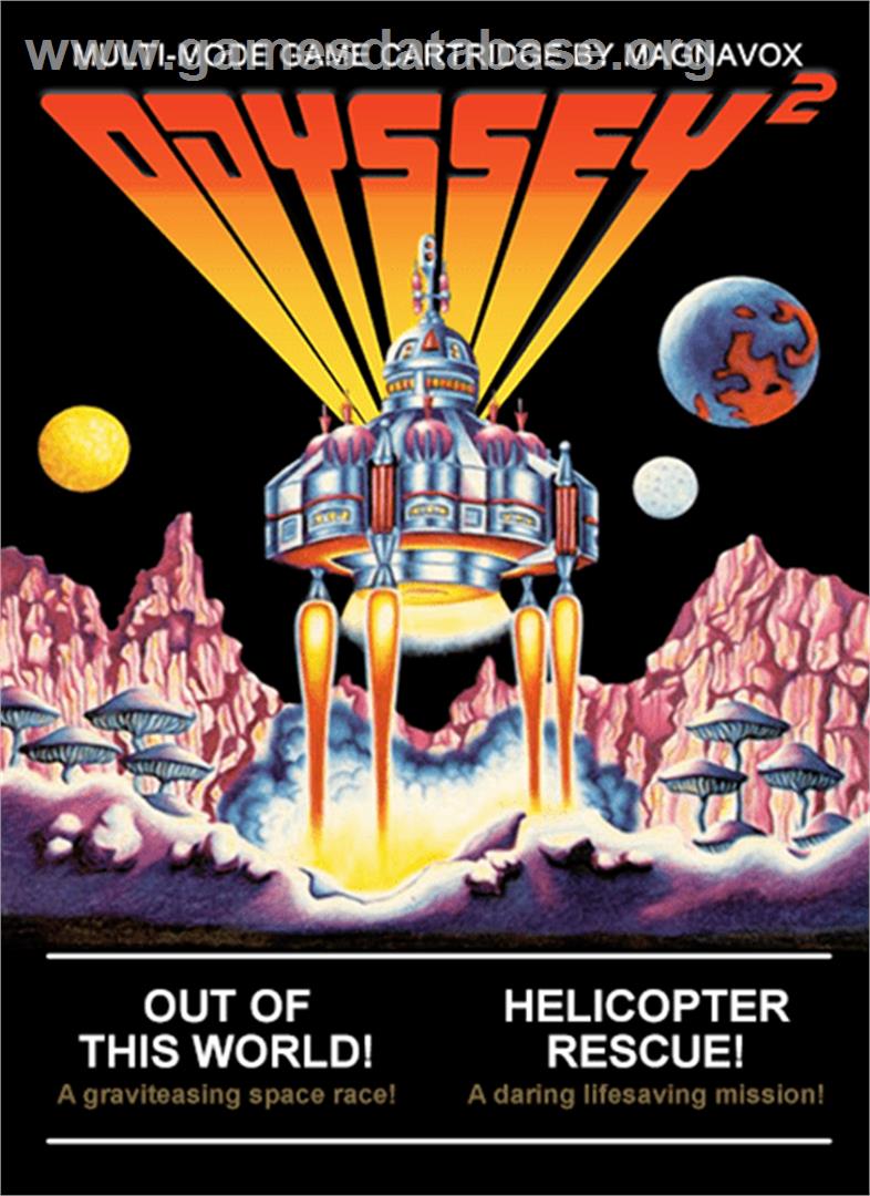 Helicopter Rescue - Magnavox Odyssey 2 - Artwork - Box