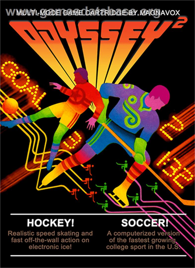 Hockey! / Soccer! - Magnavox Odyssey 2 - Artwork - Box