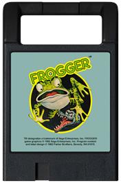 Cartridge artwork for Frogger on the Magnavox Odyssey 2.