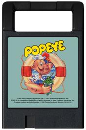 Cartridge artwork for Popeye on the Magnavox Odyssey 2.