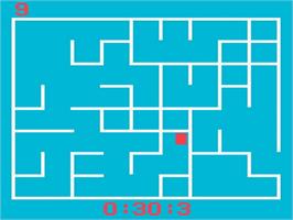 In game image of A Labyrinth Game- Supermind on the Magnavox Odyssey 2.