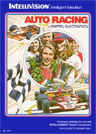 Box cover for Auto Racing on the Mattel Intellivision.