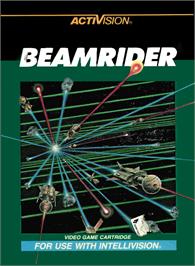 Box cover for Beamrider on the Mattel Intellivision.