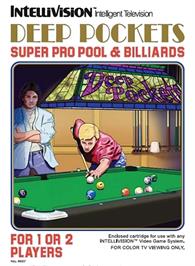 Box cover for Deep Pockets: Super Pro Pool & Billiards on the Mattel Intellivision.