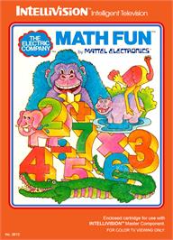 Box cover for Electric Company: Math Fun on the Mattel Intellivision.