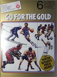 Box cover for Go For the Gold on the Mattel Intellivision.