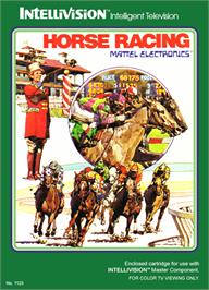 Box cover for Horse Racing on the Mattel Intellivision.