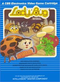 Box cover for Lady Bug on the Mattel Intellivision.