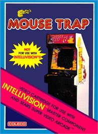Box cover for Mouse Trap on the Mattel Intellivision.